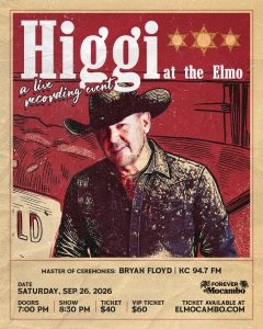 HIGGI – A live recording event!