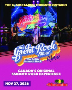 THE YACHT ROCK SHOW RETURNS